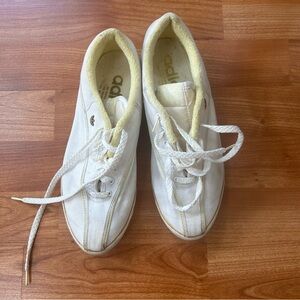 3/$20 Vintage Adidas white sneakers